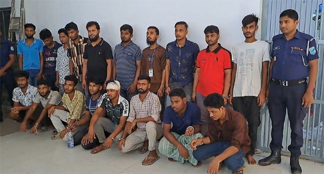 আশুলিয়ায় শিল্পখাতে অস্থিতিশীলতা সৃষ্টির অভিযোগে গ্রেফতার ১৬