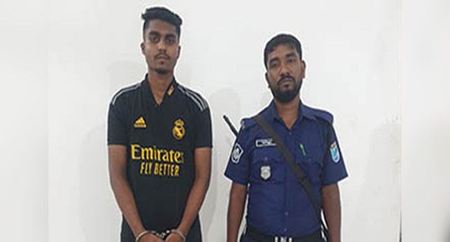 আশুলিয়ায় স্কুলছাত্রীকে ধর্ষণের অভিযোগে যুবক গ্রেফতার