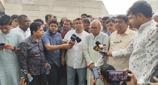 শেখ হাসিনাকে আশ্রয় দেয়া মানে অপরাধকে প্রশ্রয় দেয়া : ভারতকে রিজভী