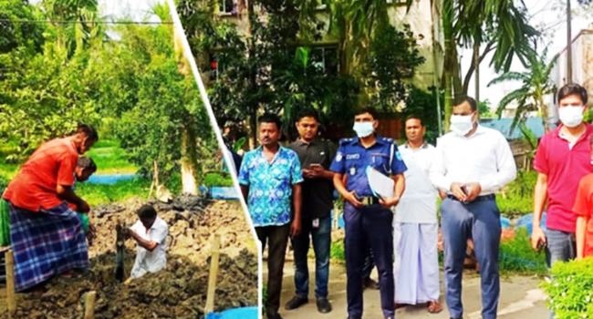 বৈষম্যবিরোধী আন্দোলনে নিহত হৃদয়ের লাশ ৩ মাস পর কবর থেকে উত্তোলন