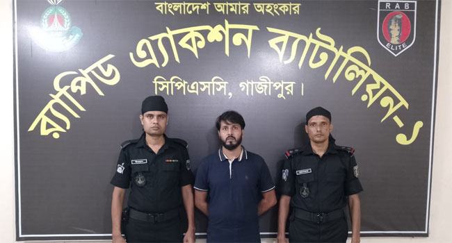 গাজীপুরে স্ত্রী ও শাশুড়িকে আগুনে পুড়িয়ে হত্যা, স্বামী গ্রেফতার