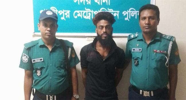 গাজীপুরে হাত-পা বেঁধে ও আঙ্গুল কেটে খুনের ঘটনায় গ্রেফতার ১