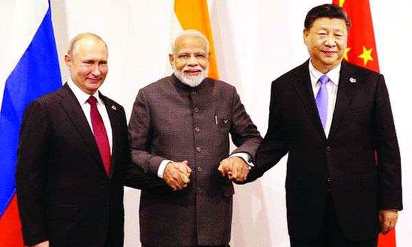 রাশিয়ায় পুতিন-জিনপিংয়ের সাথে মোদির বৈঠকের সম্ভাবনা