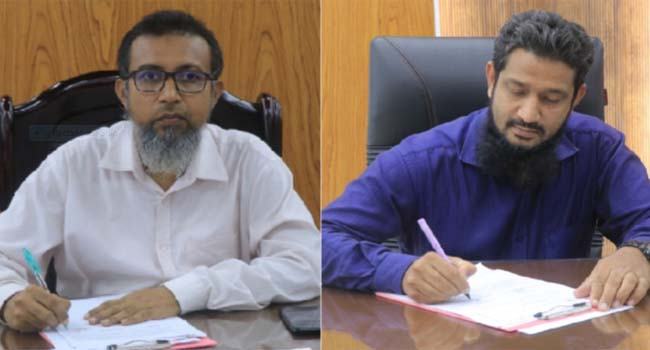 ডুয়েটের নবনিযুক্ত ভিসি ও প্রো-ভিসির দায়িত্ব গ্রহণ