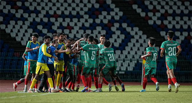 ফিলিপাইনকে হারিয়েছে বাংলাদেশ অনূর্ধ্ব-১৭ দল