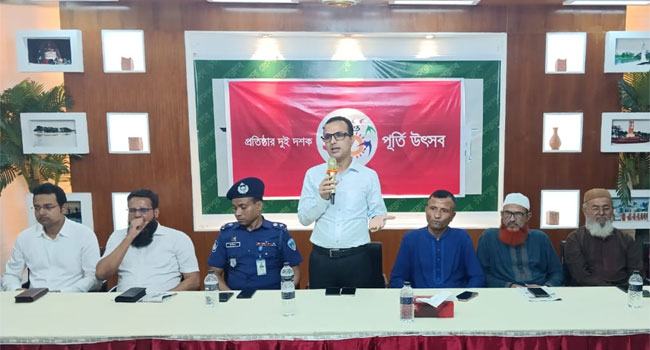 চাঁদপুরে বর্ণিল আয়োজনে দৈনিক নয়া দিগন্তের ২০তম প্রতিষ্ঠা বার্ষিকী উদযাপন