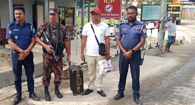 সিলেটে ভারত সীমান্ত থেকে আওয়ামী লীগ নেতা গ্রেফতার