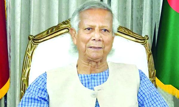 নতুন বাংলাদেশ গড়ার চ্যালেঞ্জ নিয়েছে অন্তর্বর্তী সরকার : প্রধান উপদেষ্টা