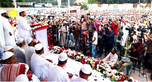 ইসলামি দলগুলোকে ঐক্যবদ্ধ হওয়ার আহ্বান চরমোনাই পীরের