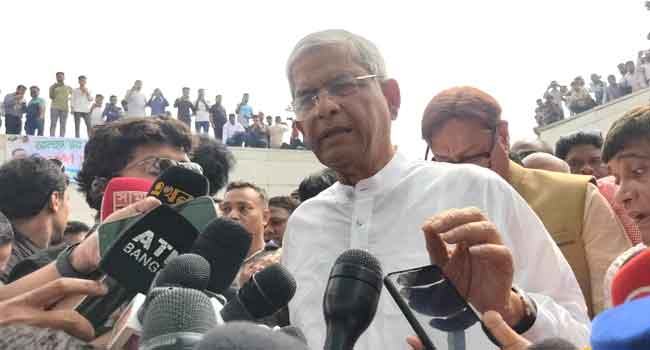 ফ্যাসিবাদ নির্মূলে দুর্বার প্রতিরোধ গড়ে তুলতে হবে : মির্জা ফখরুল