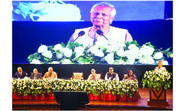 বিপ্লবের মাধ্যমে ছাত্র-শিক্ষক চিন্তার স্বাধীনতা ফিরে পেয়েছে : অধ্যাপক ইউনূস