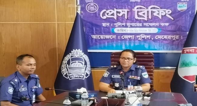 মেহেরপুরে আন্তঃজেলা ডাকাত দলের ৩ সদস্য গ্রেফতার
