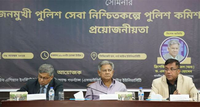 পুলিশ-জনগণের সম্পর্ক পুনঃস্থাপন জরুরি : নৌপরিবহন উপদেষ্টা