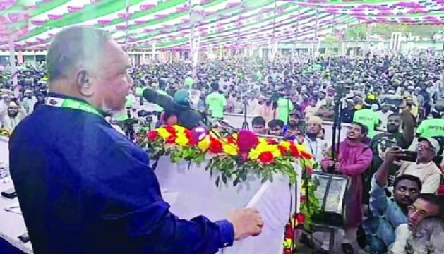 দ্রুত নির্বাচন দিন কালক্ষেপণ জনগণ মেনে নেবে না : ডা: তাহের