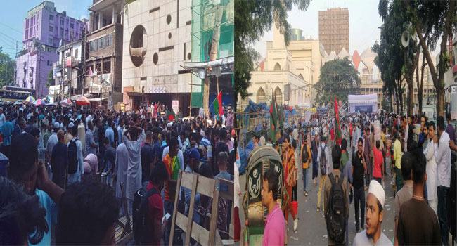 গুলিস্তানে সবাই থাকলেও, নেই আ’লীগ