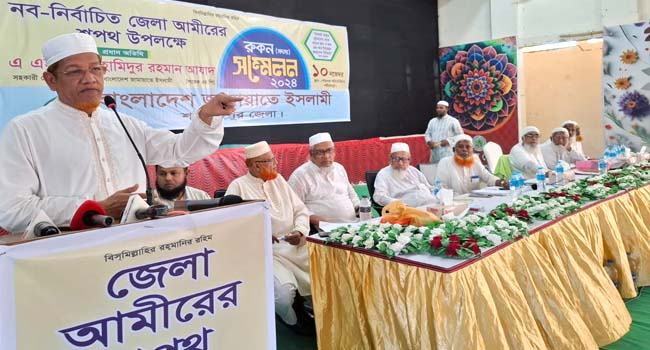 জামায়াত নেতারা দেশ রক্ষার জন্য লড়াই করে : হামিদুর রহমান