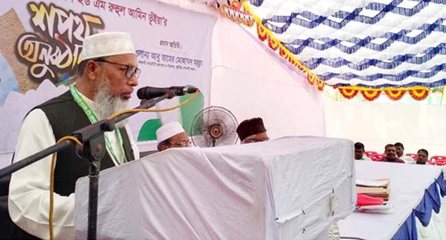 বাংলার জমিনে আ’লীগের রাজনীতি করার অধিকার নেই : মাছুম