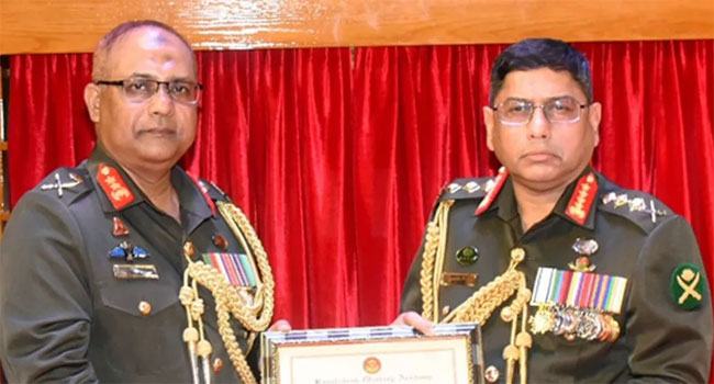 ‘হল অব ফেমে’ অভিষিক্ত হলেন সেনাপ্রধান