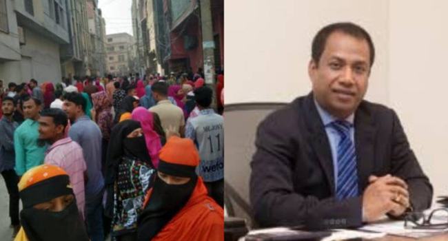 নারায়ণগঞ্জে শ্রমিক অসন্তোষে গার্মেন্টস মালিক আ’লীগ নেতার বিরুদ্ধে মামলা