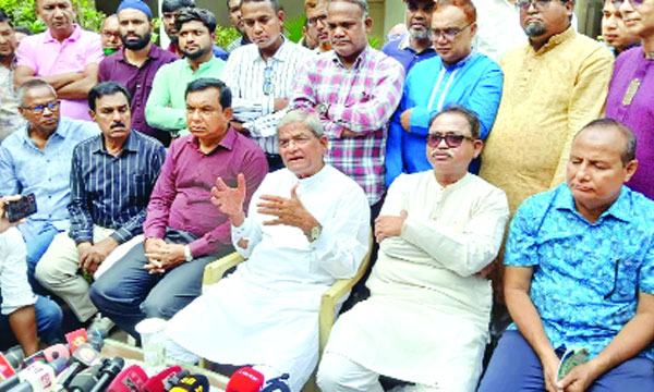 উপদেষ্টা নিয়োগের পূর্ণ এখতিয়ার প্রধান উপদেষ্টার : ফখরুল