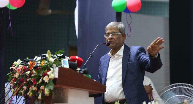 দ্রুত নির্বাচনের ব্যবস্থা করাই দেশের জন্য কল্যাণকর : মির্জা ফখরুল