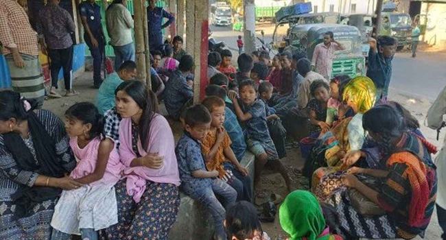 উখিয়ার পালংখালী সীমান্তে ফের মর্টার শেলের শব্দ
