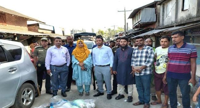 তালতলীতে ১০ প্রতিষ্ঠানকে জরিমানা