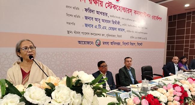 প্রয়োজনে ইটনা-মিঠামইন সড়ক ভাঙা হবে : উপদেষ্টা ফরিদা