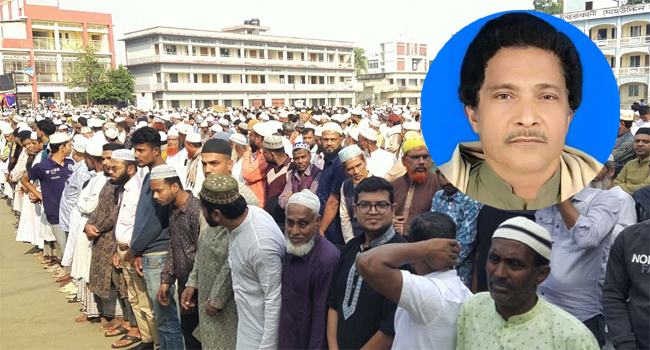 ইন্দুরকানীতে বিএনপি নেতা আব্দুল লতিফ হাওলাদারের দাফন সম্পন্ন