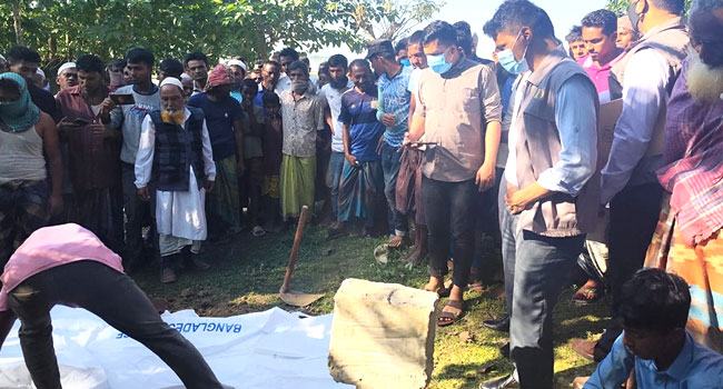 ছাত্র আন্দোলনে শহীদ রিপনের লাশ সাড়ে ৩ মাস পর উত্তোলন