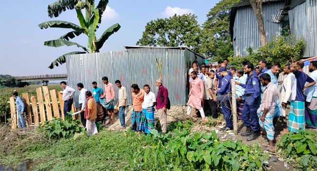 ৪০ বছর পর শ্মশানের জমি বুঝে পেল হিন্দু ধর্মাবলম্বীরা