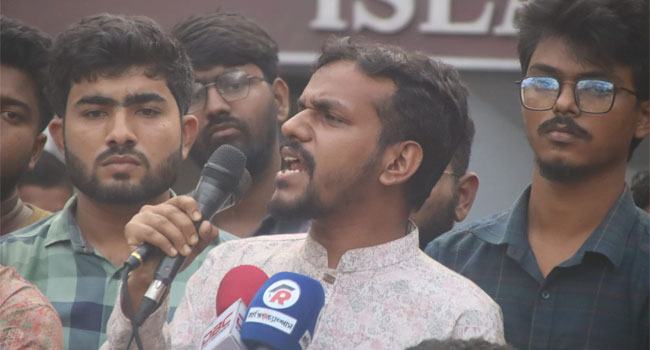 ‘গণঅভ্যুত্থানের বড় স্টেকহোল্ডার ছিল শিবির’ দাবি ইবি সমন্বয়কের