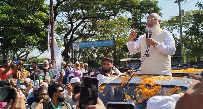 উন্নয়নের কথা বলে আ’লীগ সরকার লুটপাট-দুর্নীতি করেছে : জামায়াত আমির