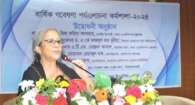 গোশত আমদানি হবে আত্মঘাতী সিদ্ধান্ত : ফরিদা আখতার