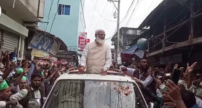 আমরা সন্ত্রাস, দুর্নীতি ও শোষণমুক্ত বাংলাদেশ চাই : জামায়াত আমির