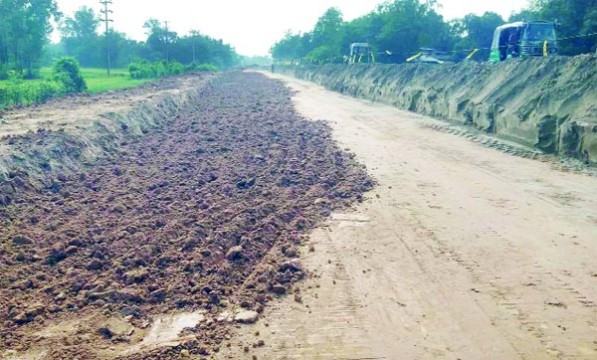১৭ মাসে প্রশস্তকরণ কাজের অগ্রগতি ৪০ শতাংশ