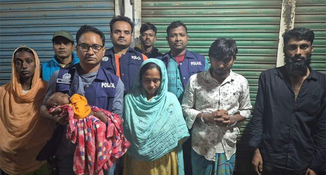 আশুলিয়ায় চুরি হওয়া ৩৭ দিনের শিশু উদ্ধার, দম্পতি আটক