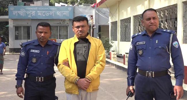 লক্ষ্মীপুরে ছাত্র-জনতার ওপর হামলার মামলায় যুবলীগ নেতা গ্রেফতার
