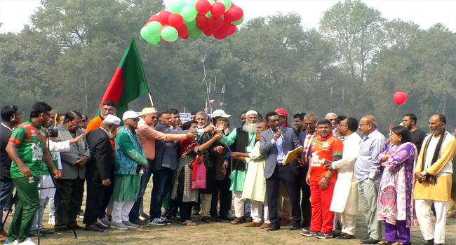 ময়মনসিংহ বিভাগীয় জিয়া ক্রিকেট টুর্নামেন্টে চ্যাম্পিয়ন লালদল