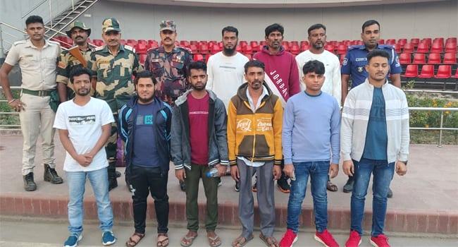 ভারতে কারাভোগ শেষে দেশে ফিরলো ৯ বাংলাদেশী