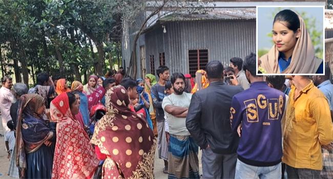 শিবচ‌রে ঘুমন্ত মেয়েকে পিটিয়ে হত্যা করলেন বাবা