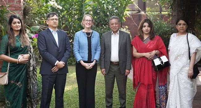 ব্রিটেন হাইকমিশনারের বাসায় বিএনপির প্রতিনিধি দল