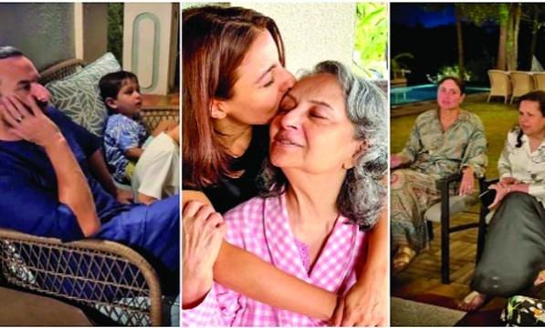 শর্মিলার জন্মদিনে কারিনা ও সোহার হৃদয়গ্রাহী শুভেচ্ছা