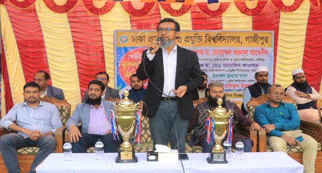 ডুয়েটে আন্তঃবিভাগ ফুটবল প্রতিযোগিতার উদ্বোধন