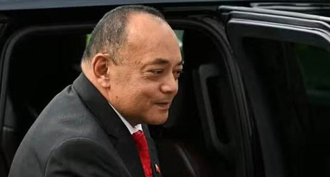 টোঙ্গার প্রধানমন্ত্রীর পদত্যাগ