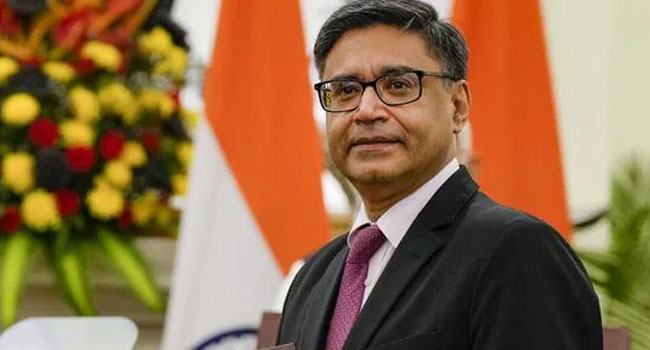 ঢাকা সফর নিয়ে দিল্লিতে এমপিদের ব্রিফ করলেন বিক্রম মিশ্রি