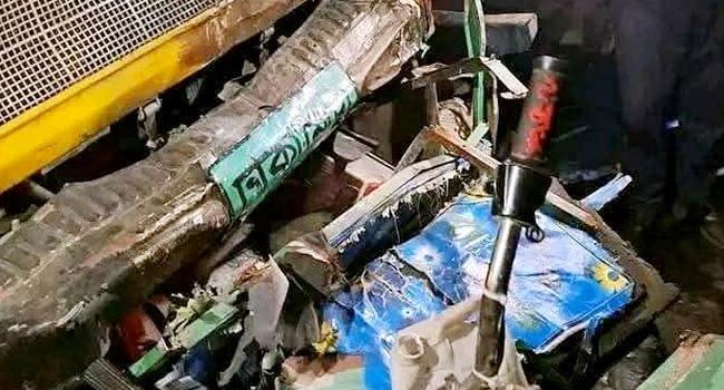 গাজীপুর ট্রাক-কাভার্ডভ্যানের চাপায় অটোরিকশার ৪ যাত্রী নিহত