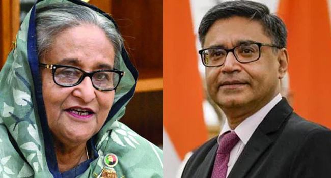 হাসিনার বিবৃতিকে ভারত সমর্থন করে না : বিক্রম মিশ্রি