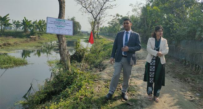 যশোরের শার্শায় ৩০০ বিঘা সরকারি জমি উদ্ধার