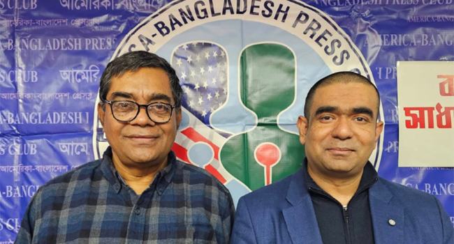 আমেরিকা বাংলাদেশ প্রেসক্লাবের নতুন প্রেসিডেন্ট রচি, সম্পাদক মশিউর
